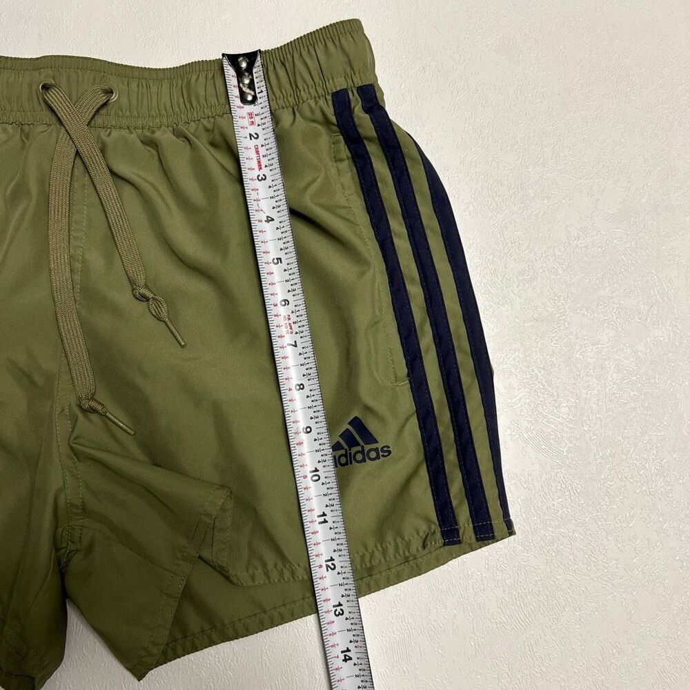 Adidas Women’s Olive Green Running Shorts Size Small Athleisure - Picture 7 of 7